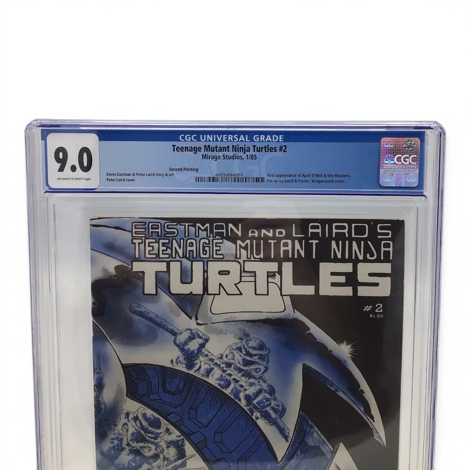 Teenage Mutant Ninja Turtles #2 - CGC 9.0