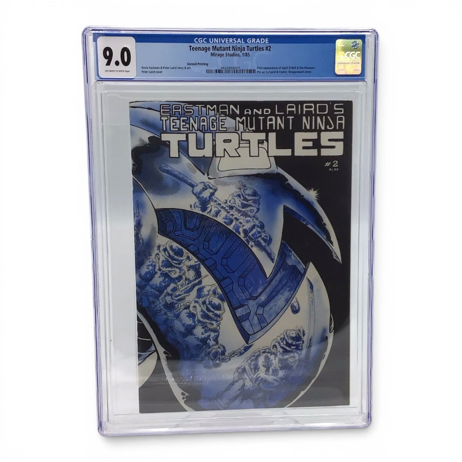 Teenage Mutant Ninja Turtles #2 - CGC 9.0
