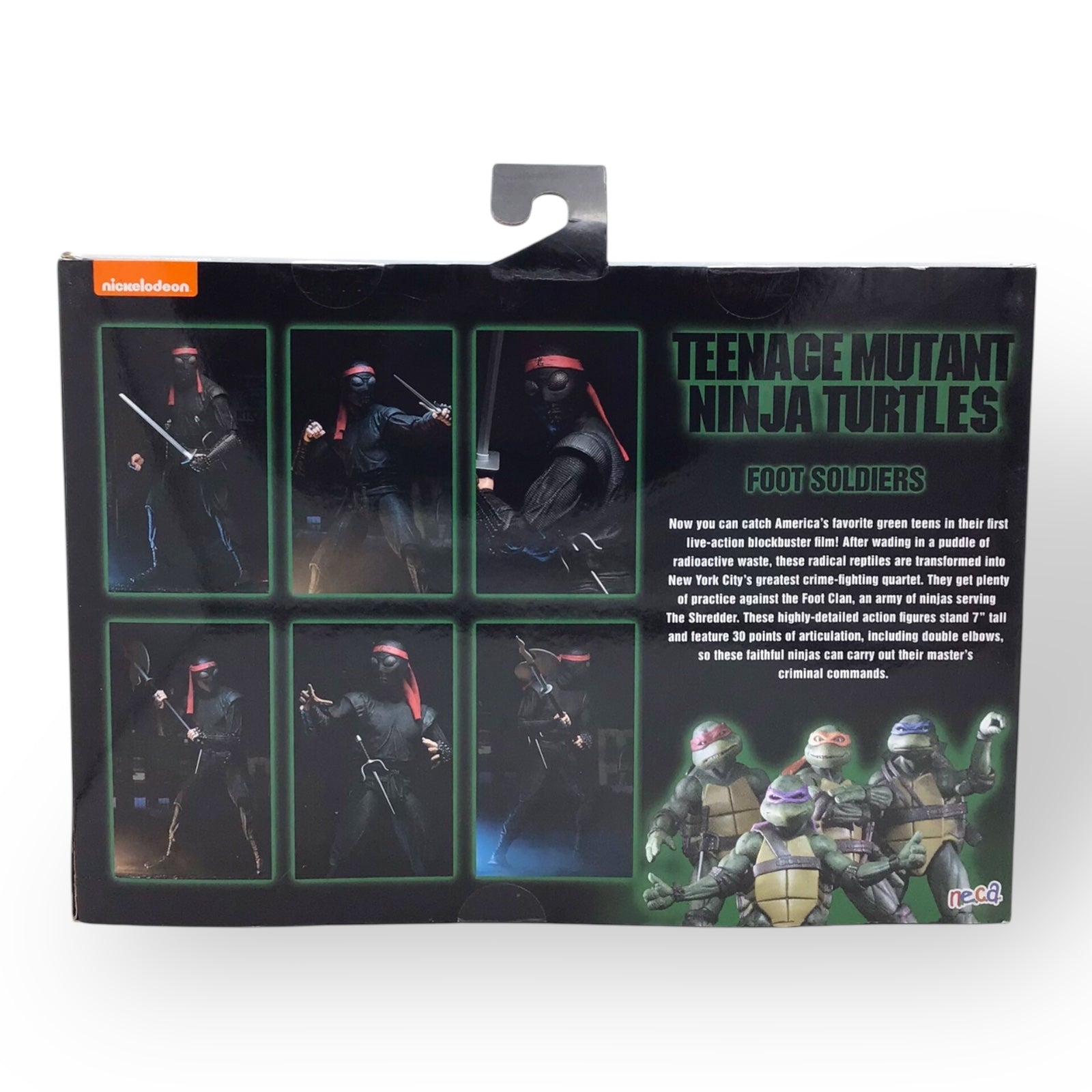 Teenage Mutant Ninja Turtles Foot Soldier Action Figures – 2-Pack, NIB, 7