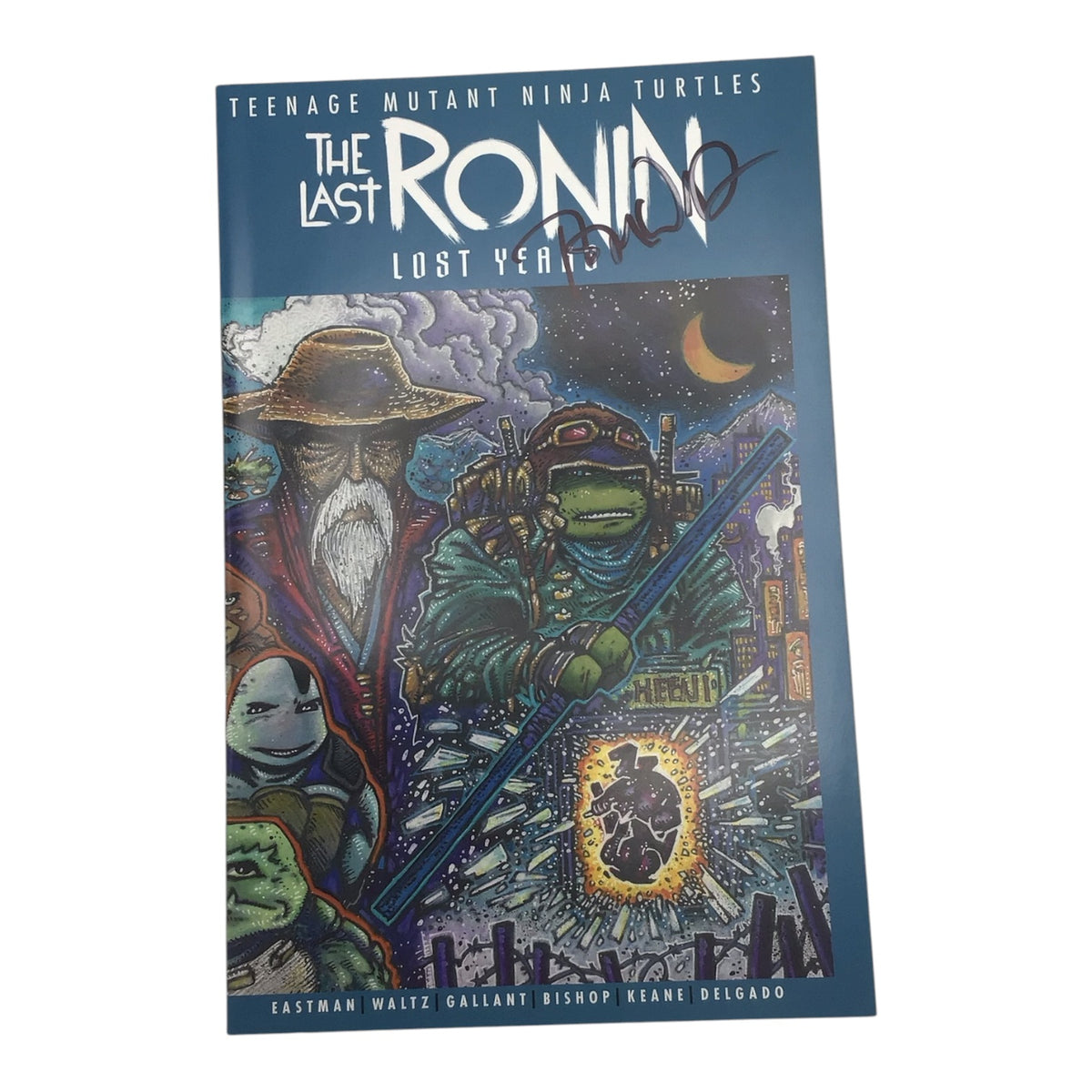 Teenage Mutant Ninja Turtles: The Last Ronin - Lost Years #2 (Cover B) Signed by Tom Waltz