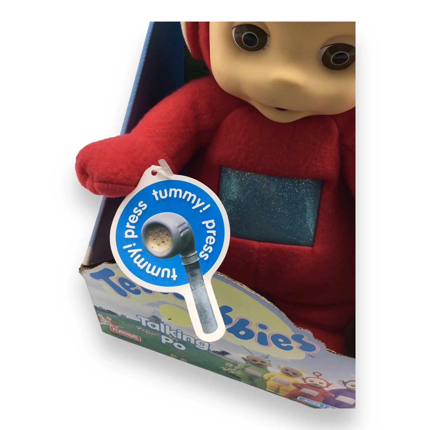 Teletubbies Talking Po Plushie - Hasbro 1998