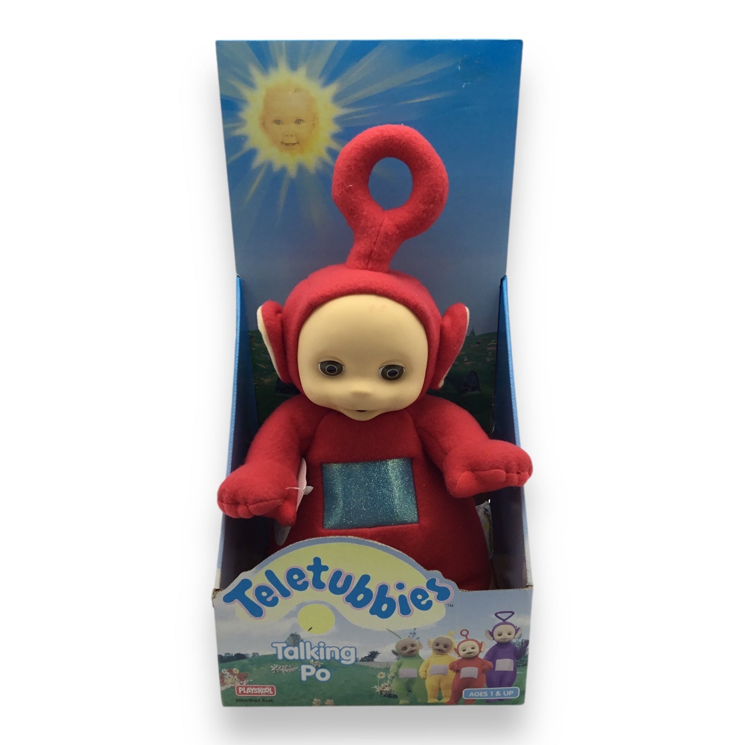 Teletubbies Talking Po Plushie - Hasbro 1998