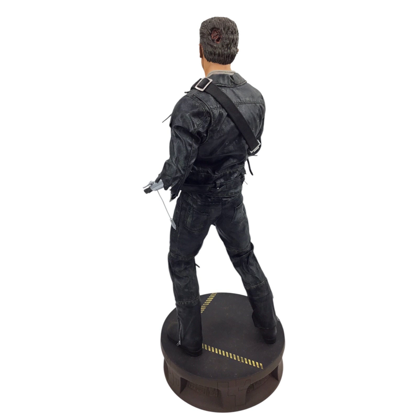 Terminator 2 T-800 Battle Damaged Sideshow Collectibles 1/4 Scale Polystone Statue