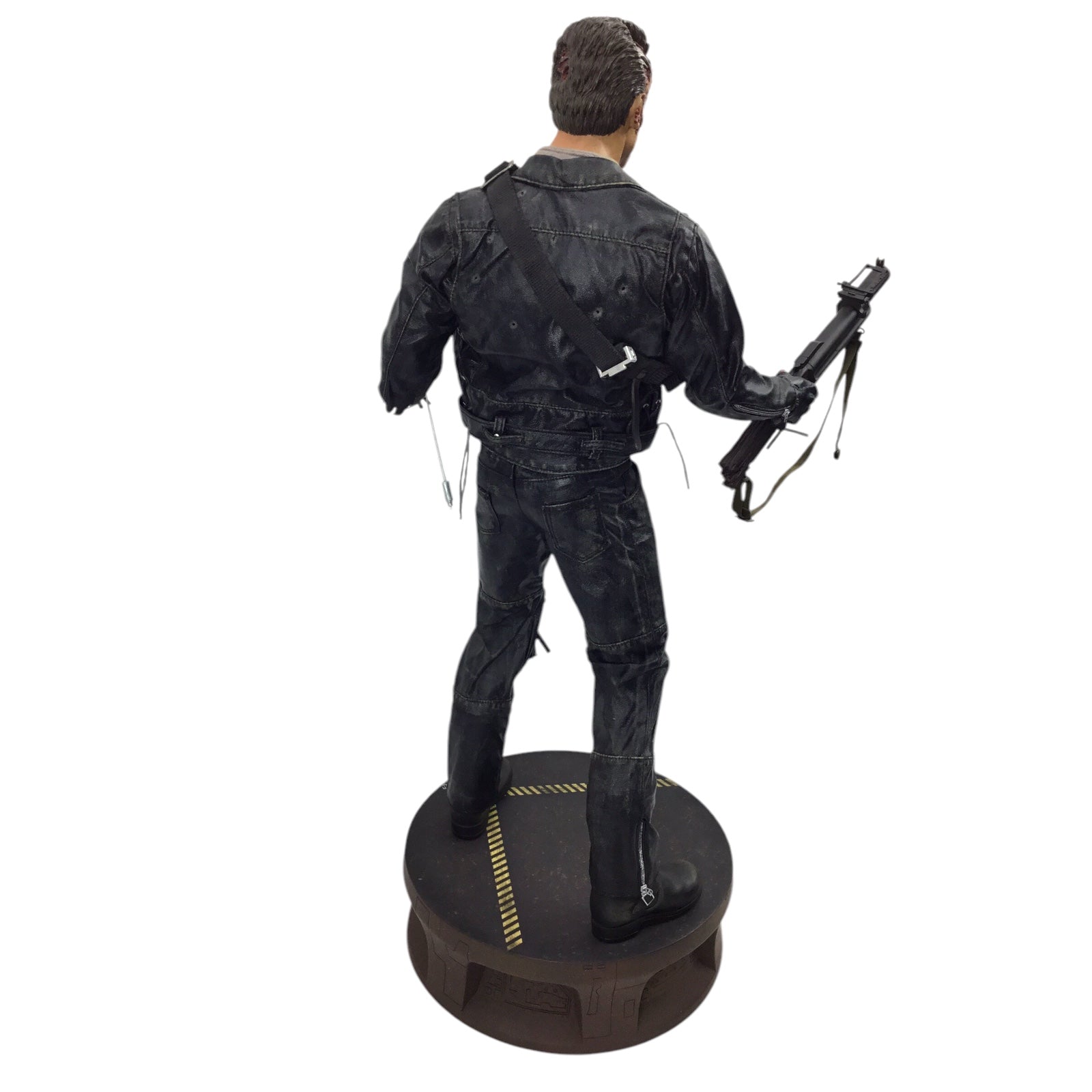 Terminator 2 T-800 Battle Damaged Sideshow Collectibles 1/4 Scale Polystone Statue