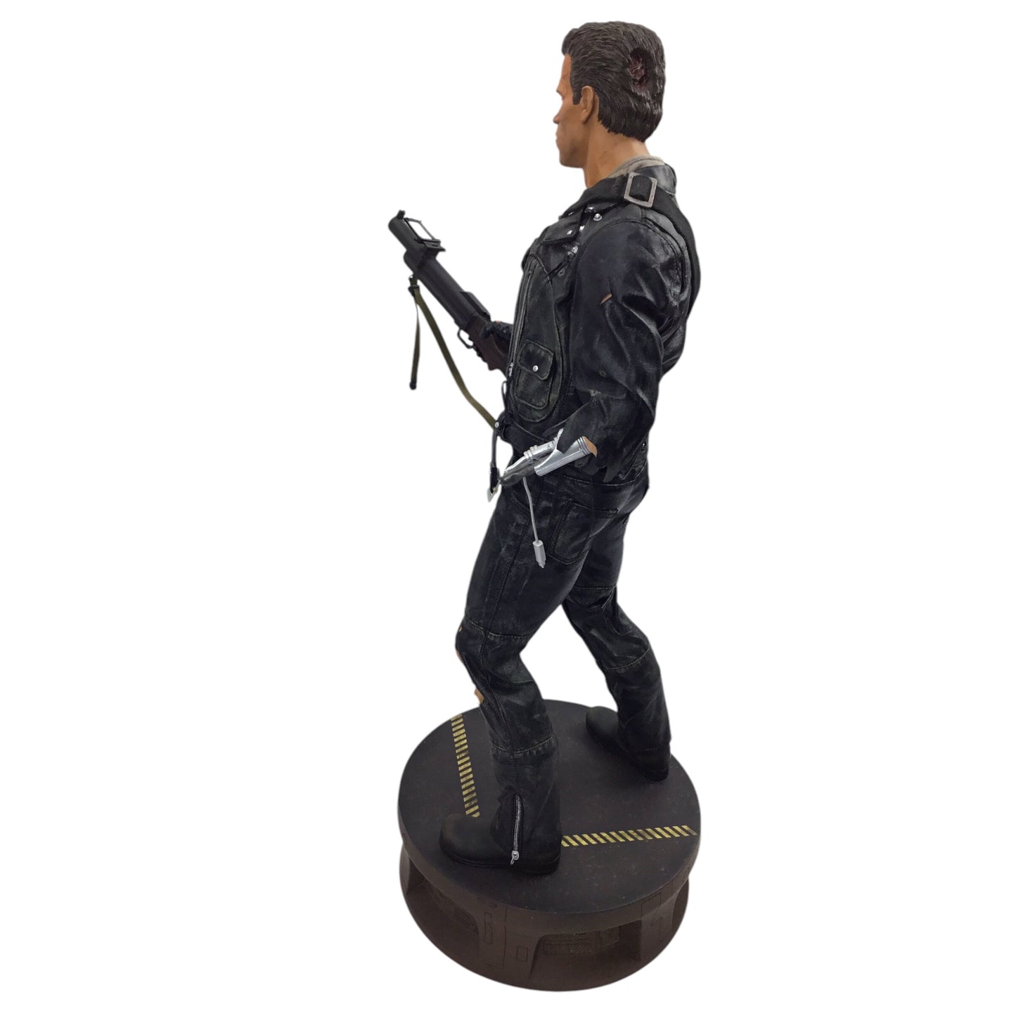 Terminator 2 T-800 Battle Damaged Sideshow Collectibles 1/4 Scale Polystone Statue