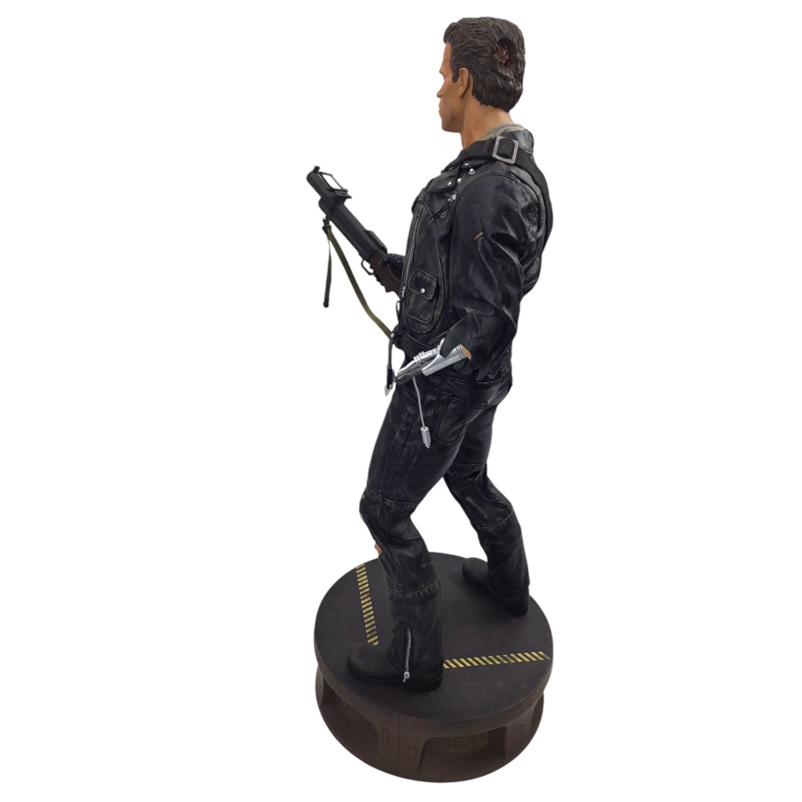 Terminator 2 T-800 Battle Damaged Sideshow Collectibles 1/4 Scale Polystone Statue
