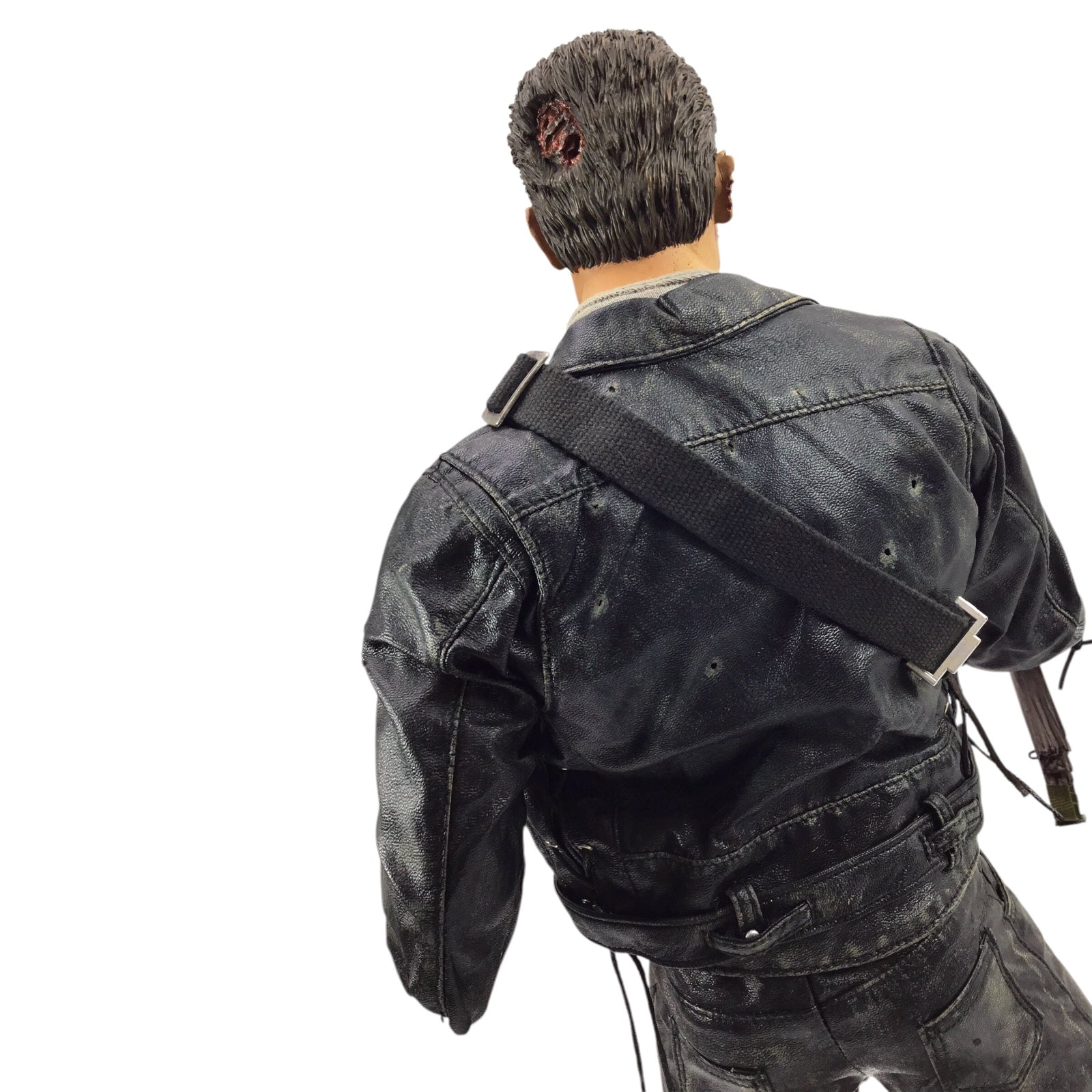 Terminator 2 T-800 Battle Damaged Sideshow Collectibles 1/4 Scale Polystone Statue