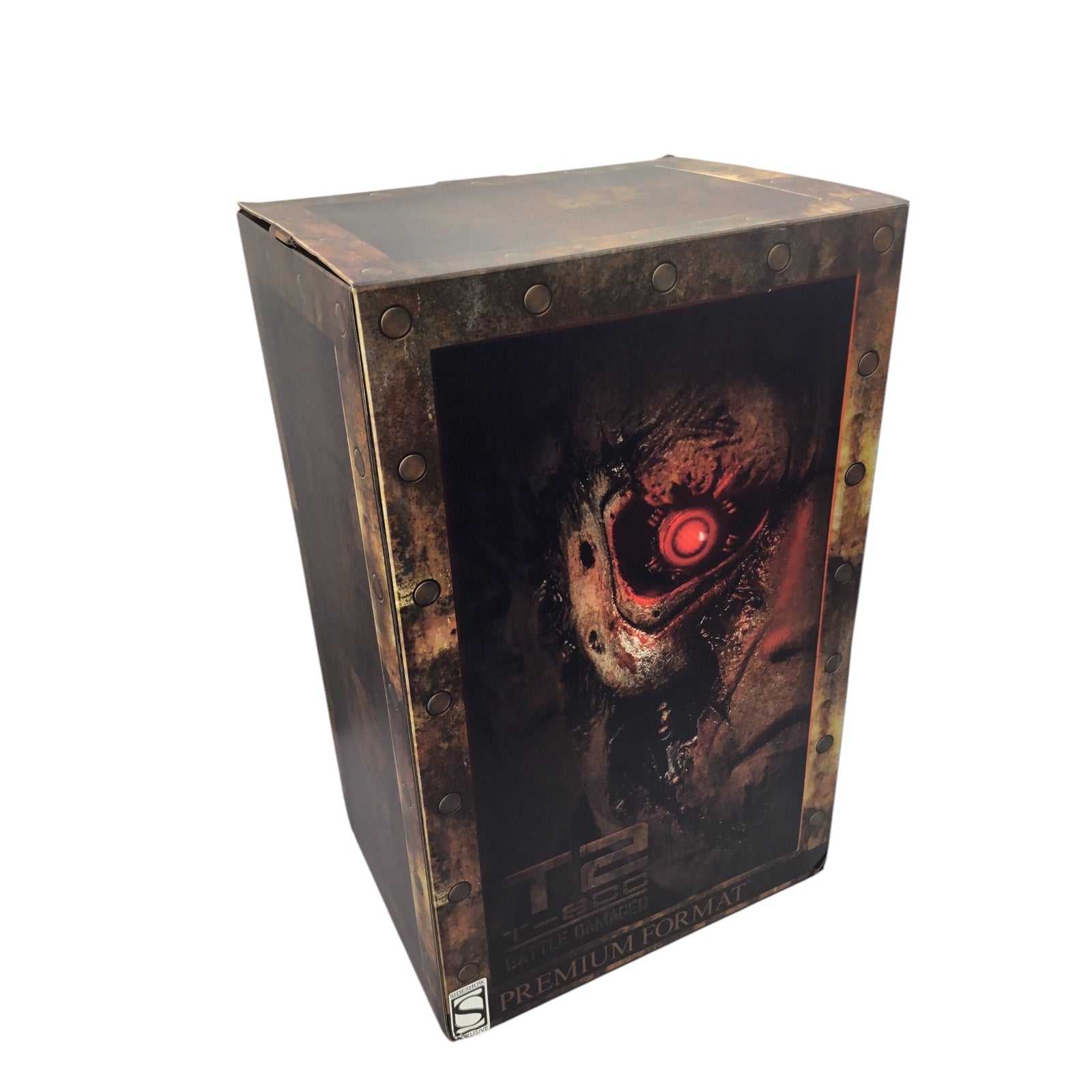 Terminator 2 T-800 Battle Damaged Sideshow Collectibles 1/4 Scale Polystone Statue