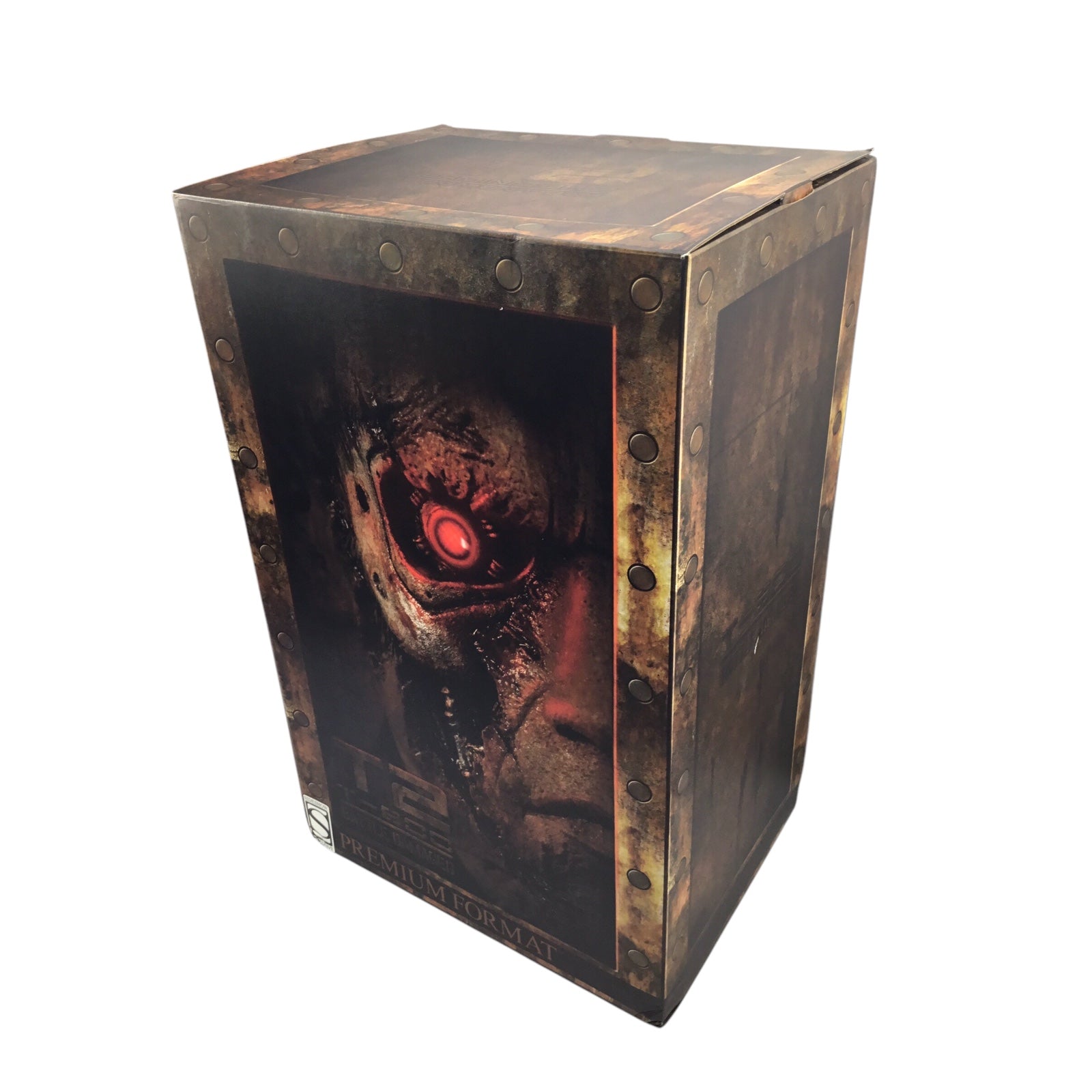 Terminator 2 T-800 Battle Damaged Sideshow Collectibles 1/4 Scale Polystone Statue