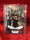 Terry Bradshaw Steelers Certified Authentic Autographed Mini-helmet Shadowbox
