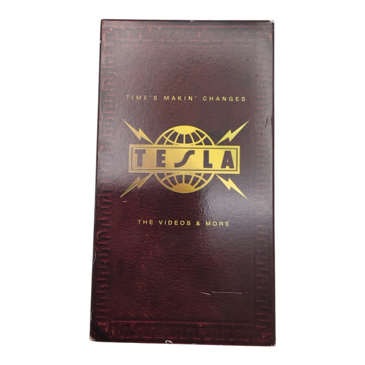Tesla Time's Makin' Changes - The Videos & More VHS Tape