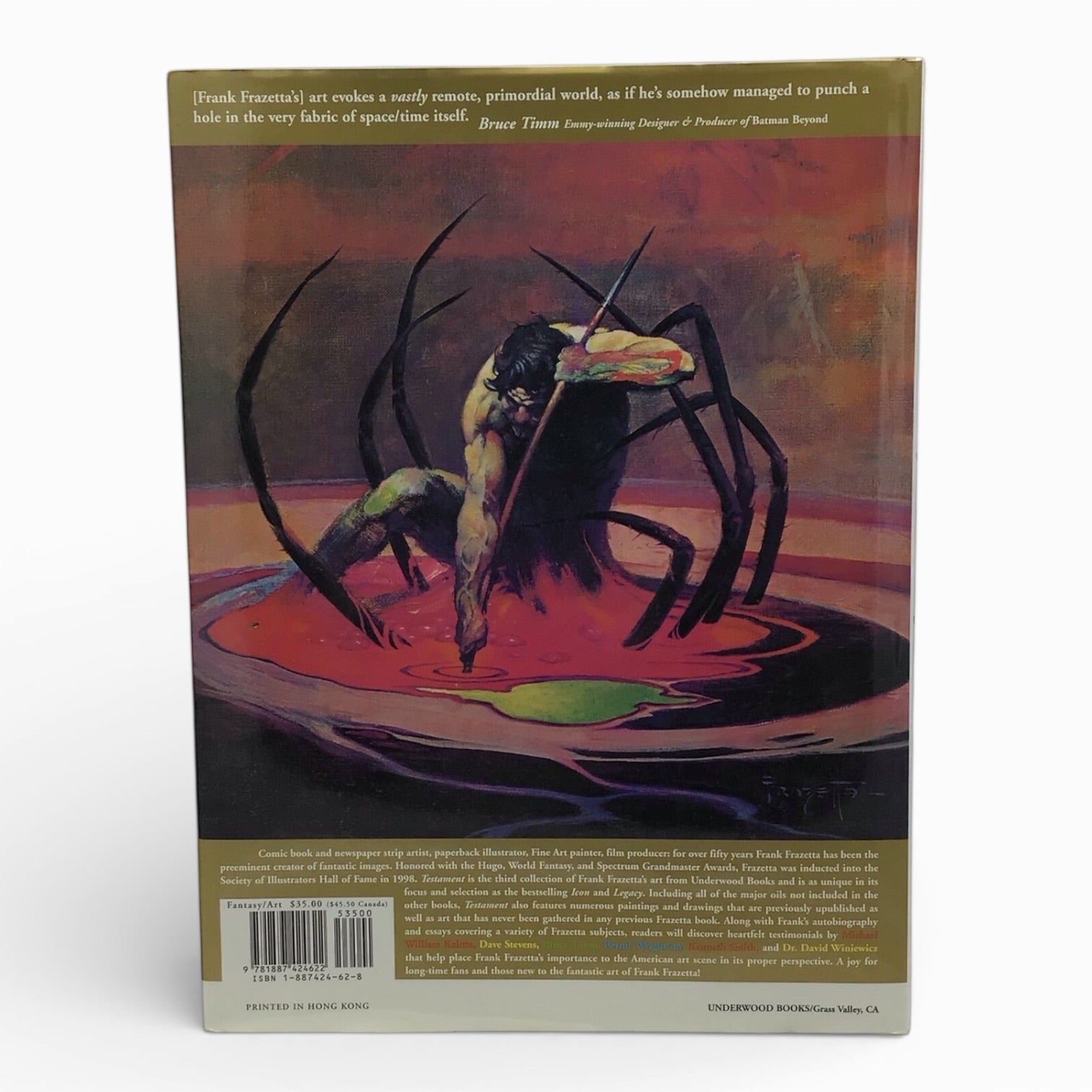 Testament: The Life and Art of Frank Frazetta - Full Color Collection