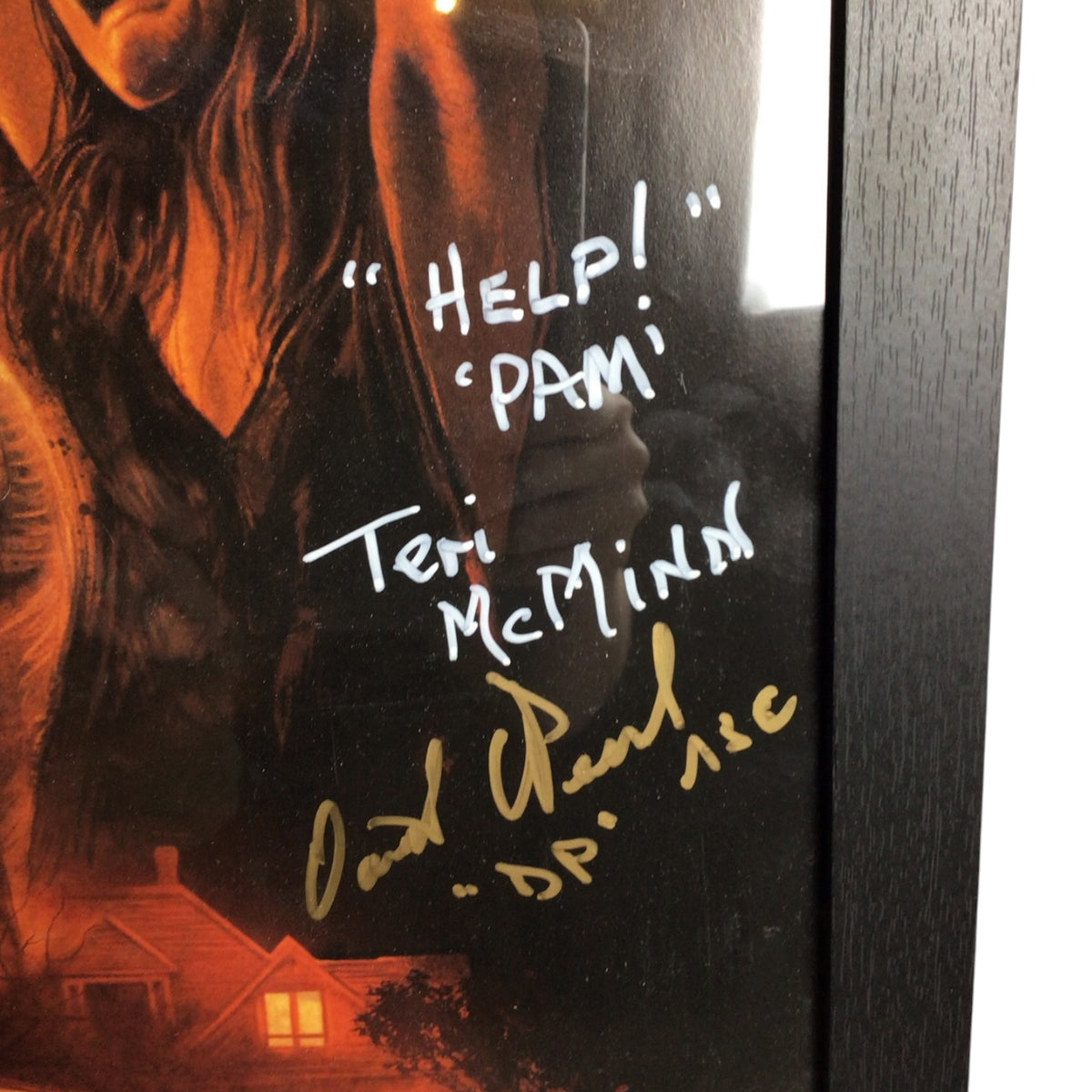 Texas Chainsaw Massacre 50th Anniversary Poster - Signed by Cast
