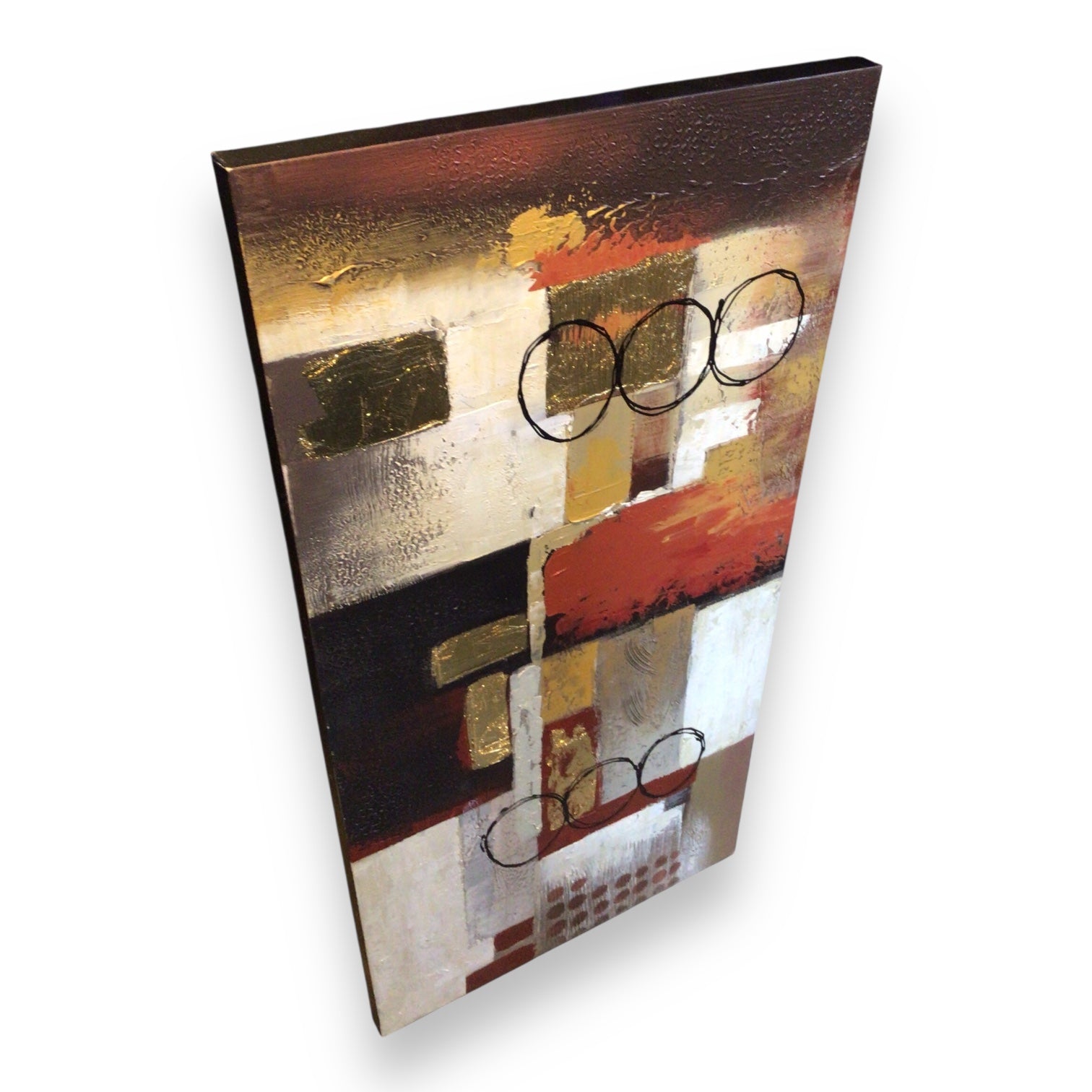 Textured Abstract Canvas Artwork