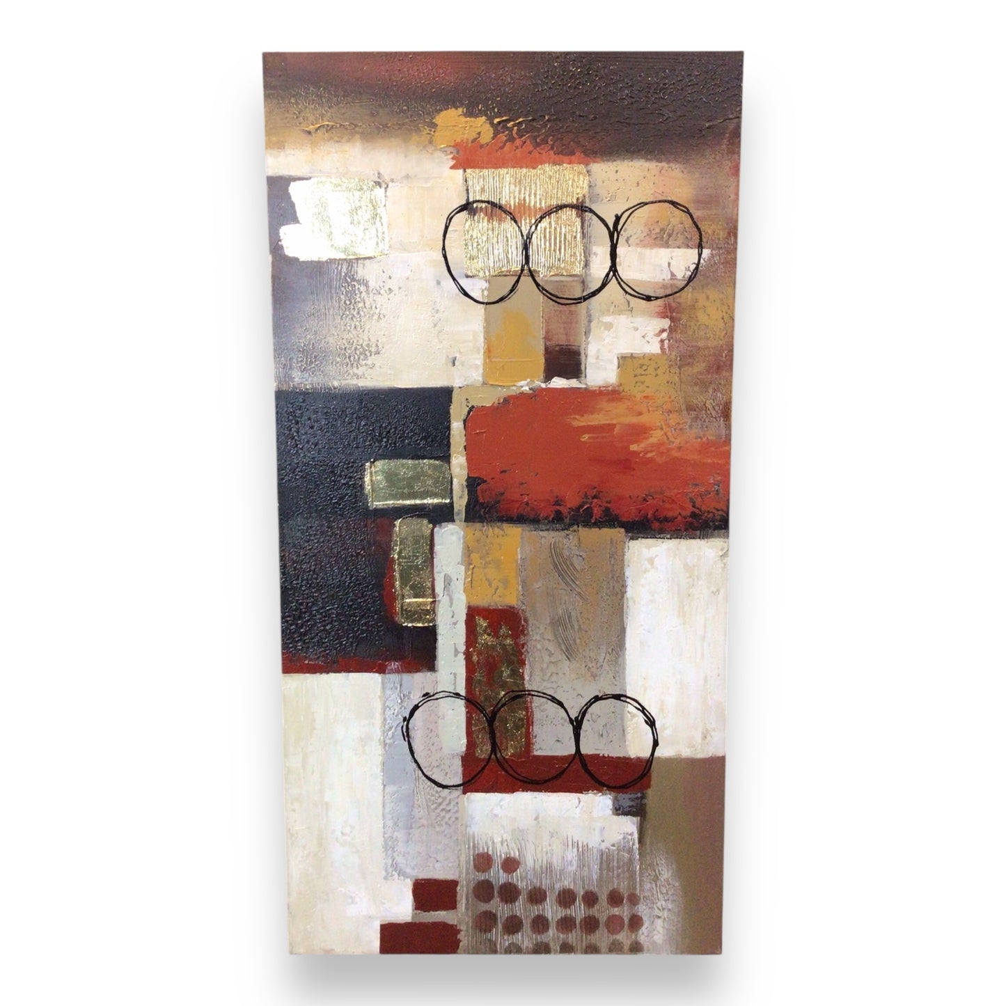 Textured Abstract Canvas Artwork