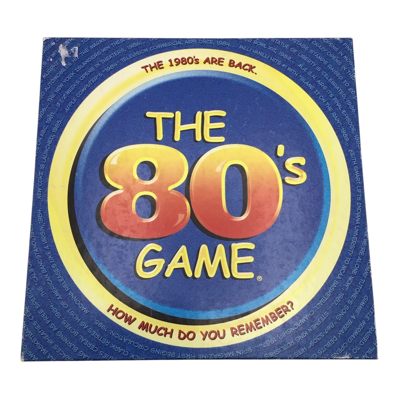 The 80's Game - How Much Do You Remember?