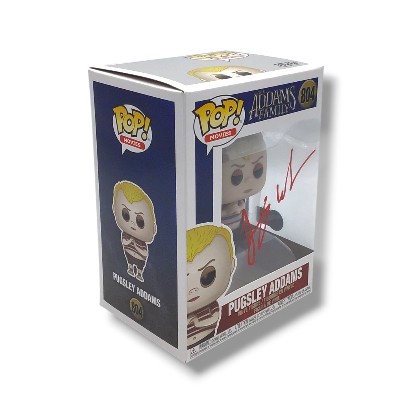 The Addams Family (#804) Pugsley Addams Funko POP! Signed by Jimmy Workman