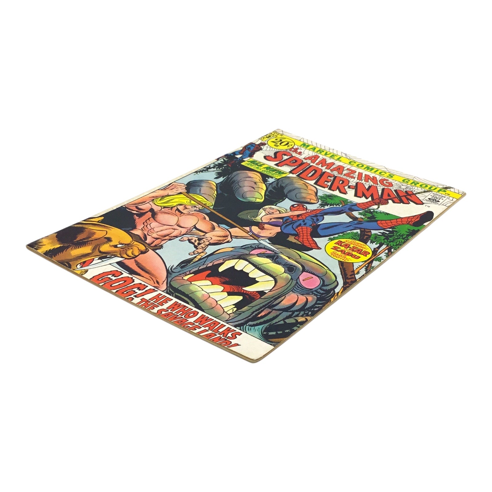 The Amazing Spider-Man #103 “Gog! He Who Walks The Savage Land!” (VG/FN)