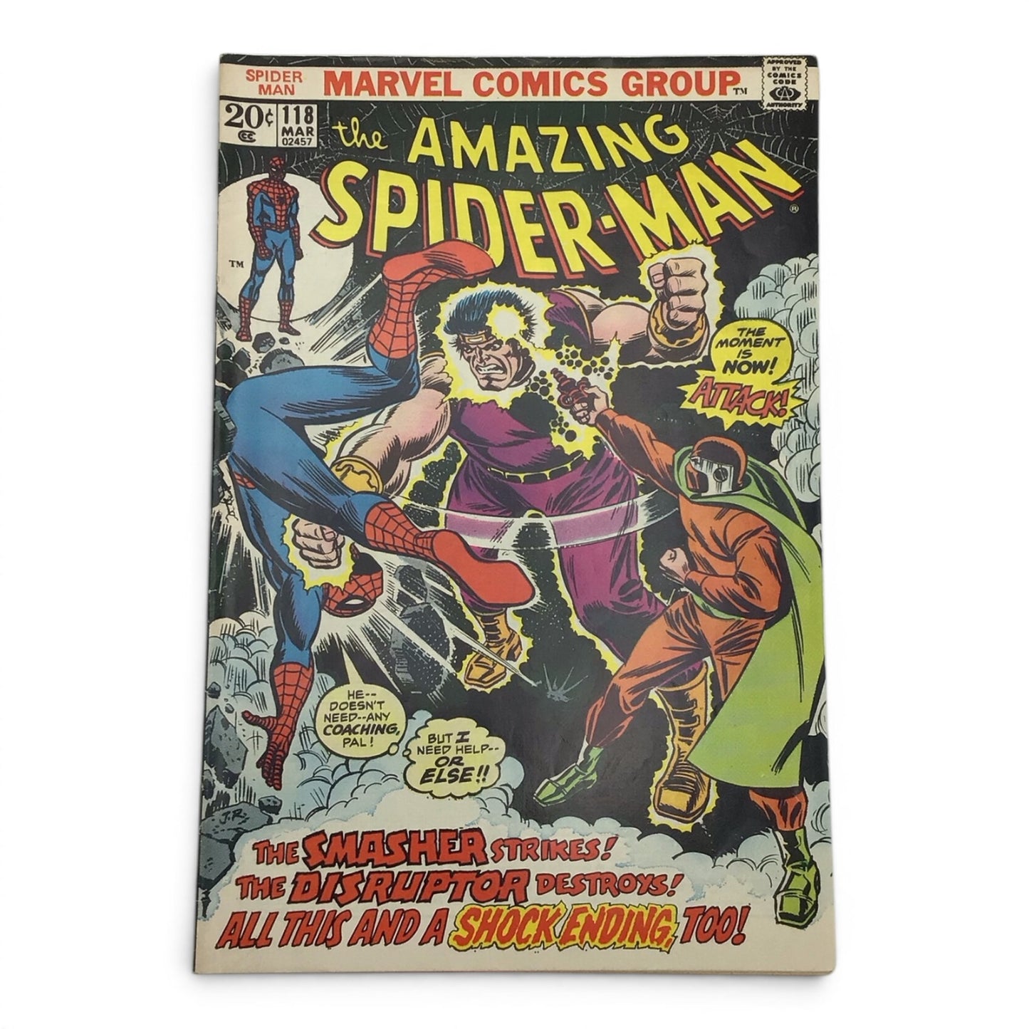 The Amazing Spider-Man #118 (1973) - The Smasher and The Destructor!