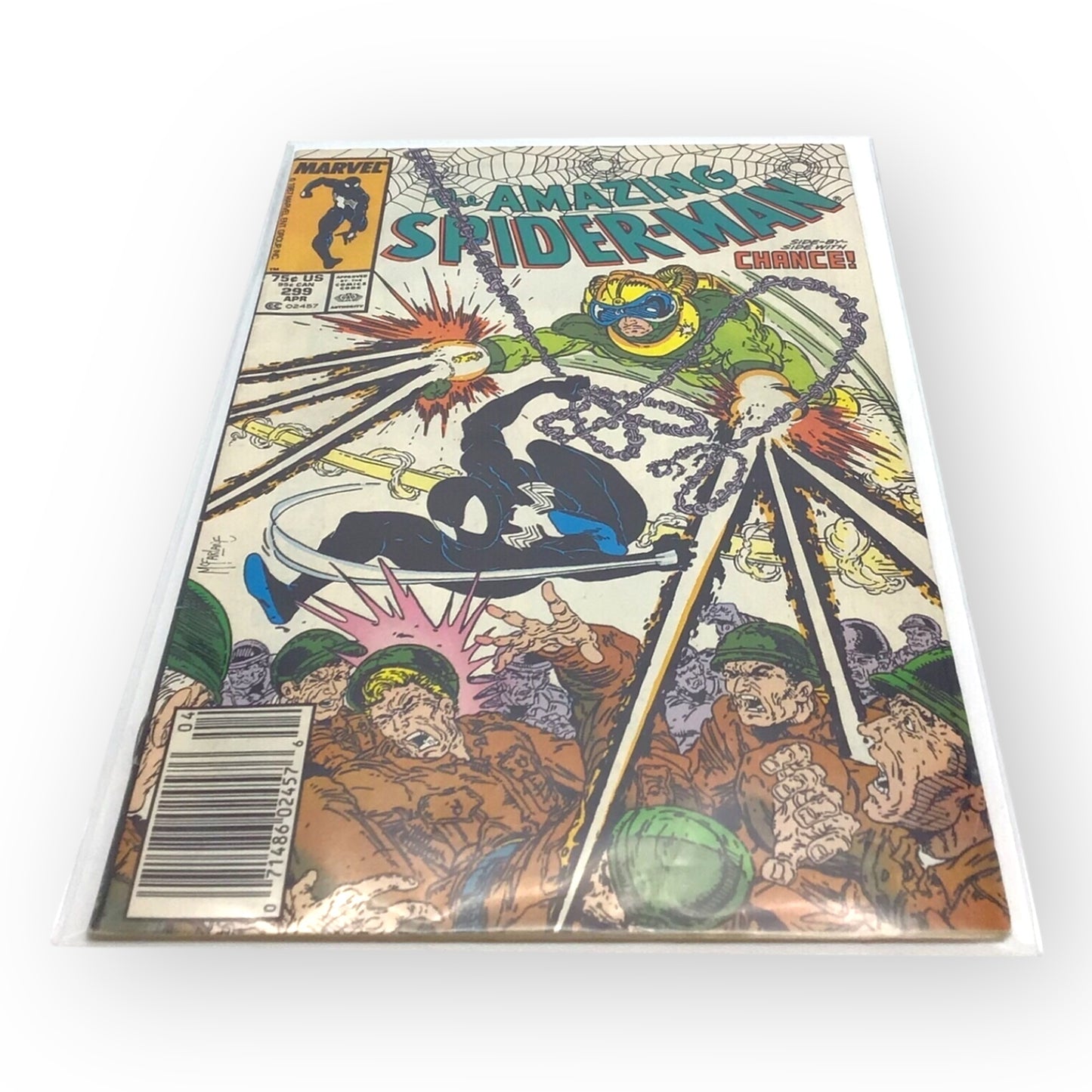 The Amazing Spider-Man #299 (Apr 1988) – Venom Cameo – McFarlane Cover