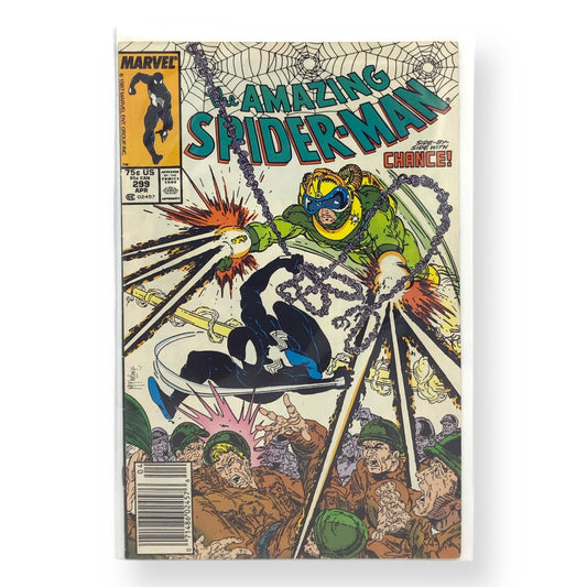 The Amazing Spider-Man #299 (Apr 1988) – Venom Cameo – McFarlane Cover