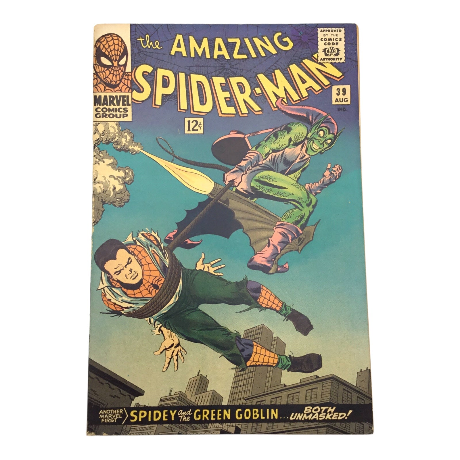 The Amazing Spider-Man #39 – “Spidey and the Green Goblin... Both Unmasked!” (FR/GD)