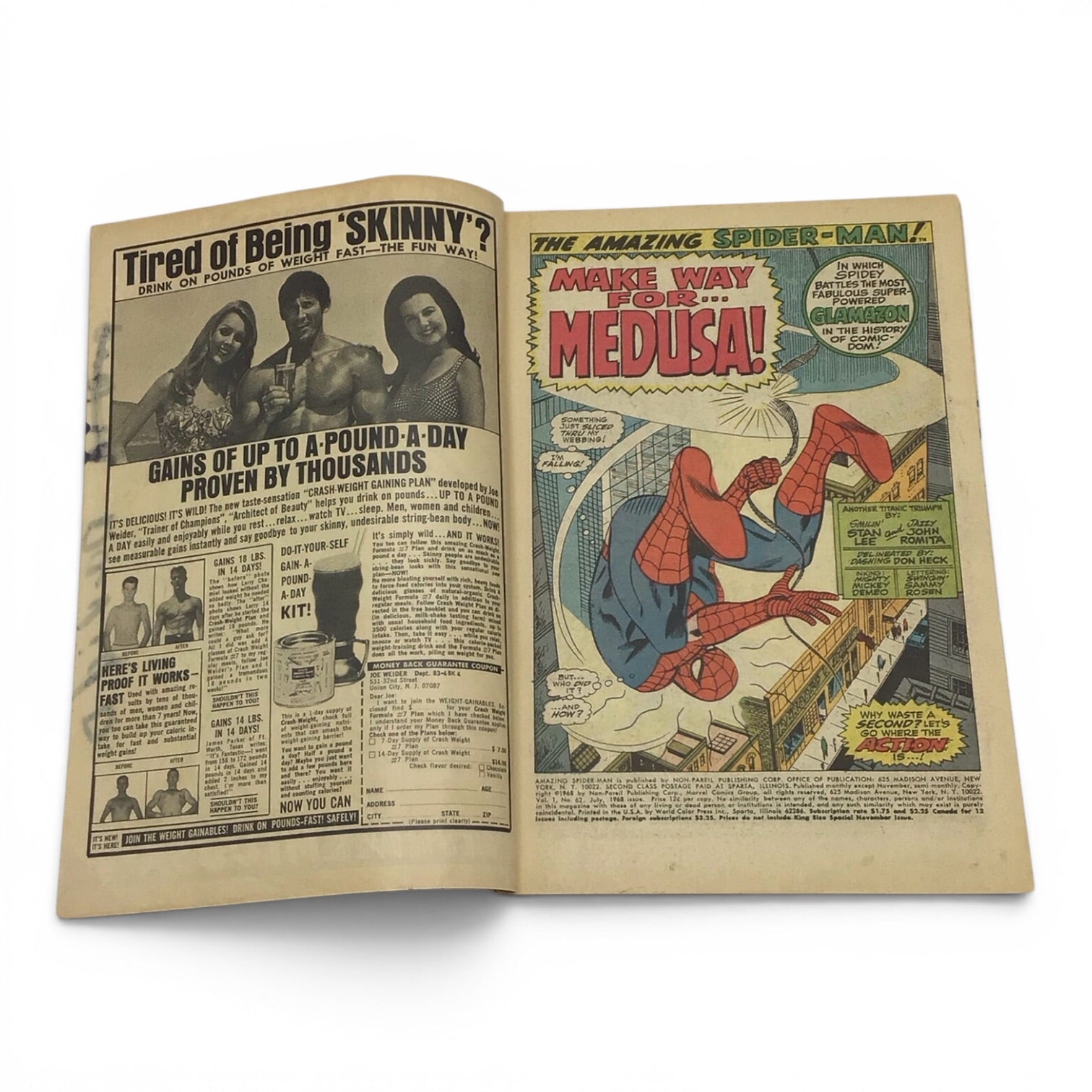 The Amazing Spider-Man #62 - The Name of the Dame is...Medusa!