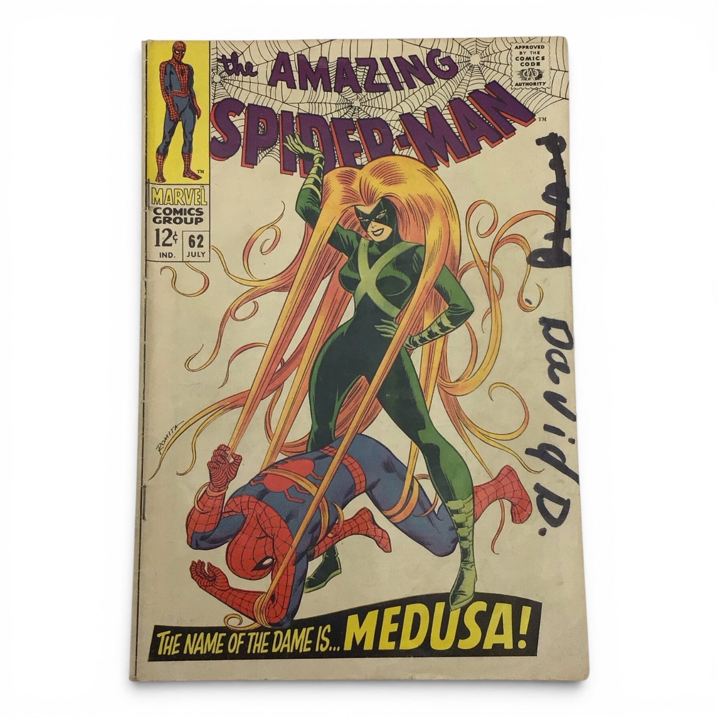 The Amazing Spider-Man #62 - The Name of the Dame is...Medusa!