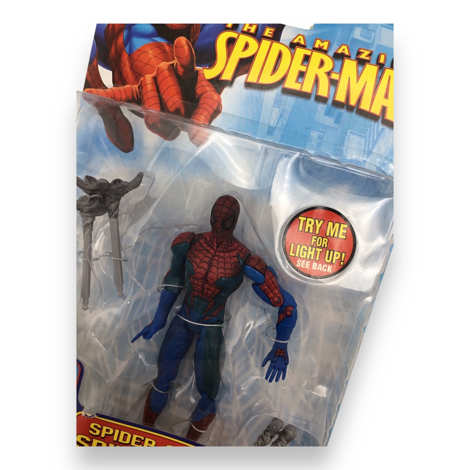 The Amazing Spider-Man Spider-Senser Action Figure with Light Up & Launch Action