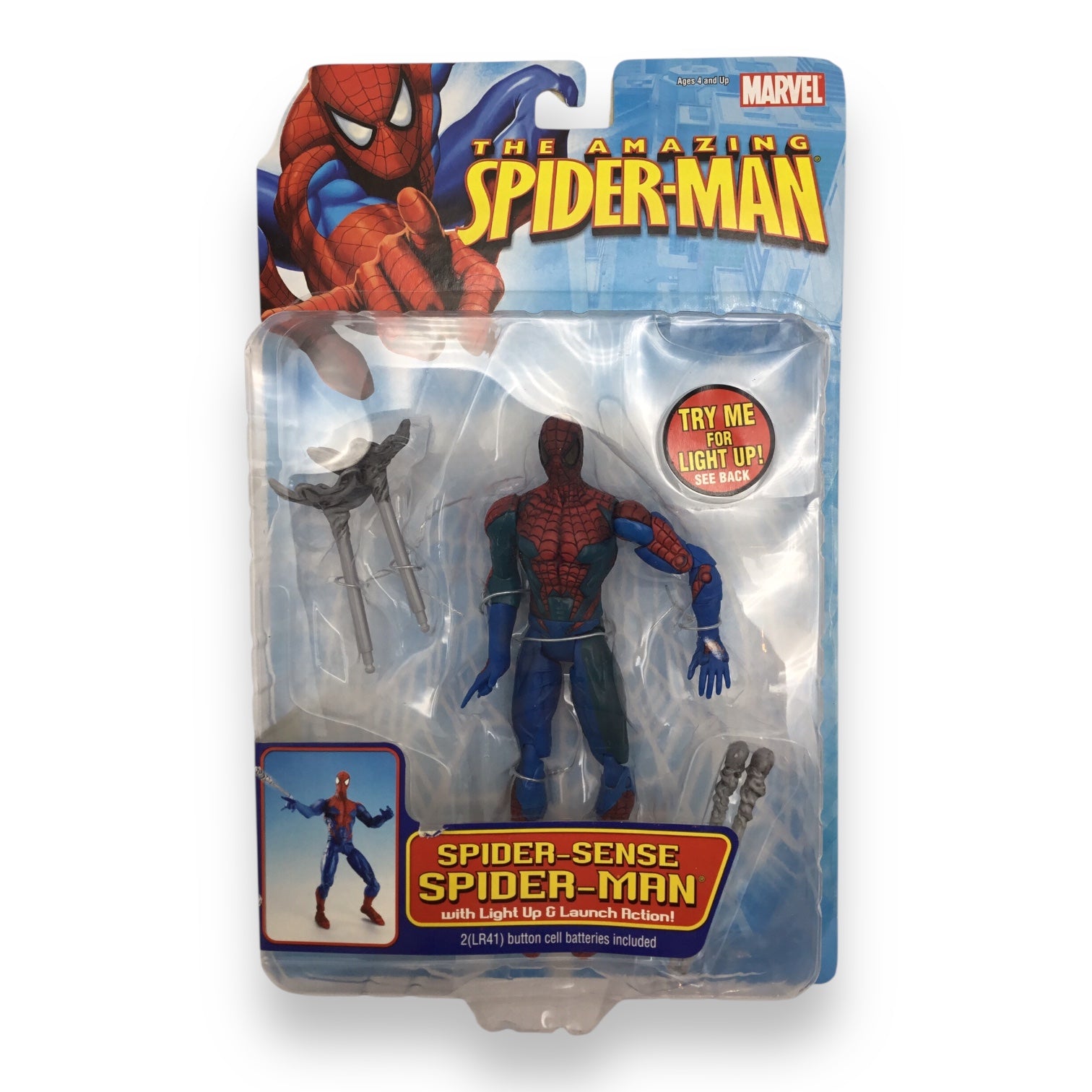 The Amazing Spider-Man Spider-Senser Action Figure with Light Up & Launch Action