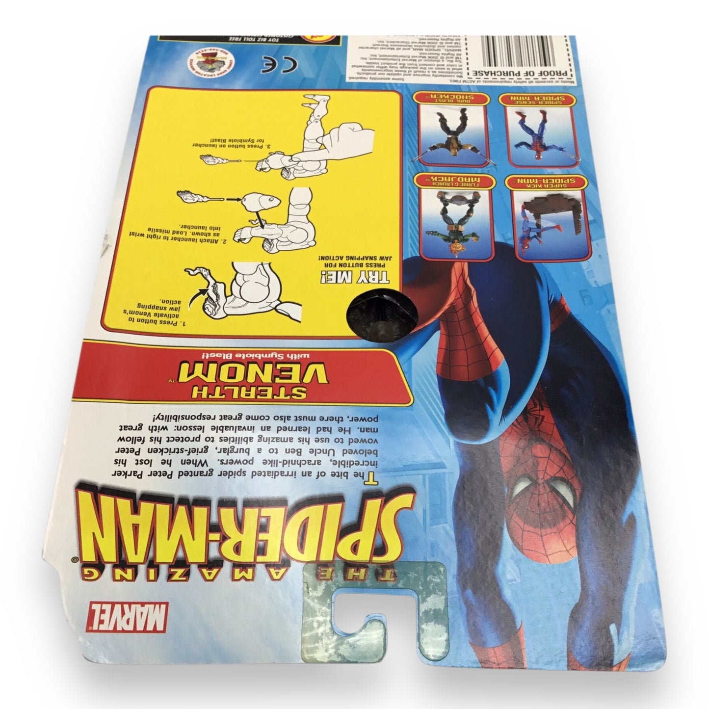 The Amazing Spider-Man Stealth Venom Action Figure 2006