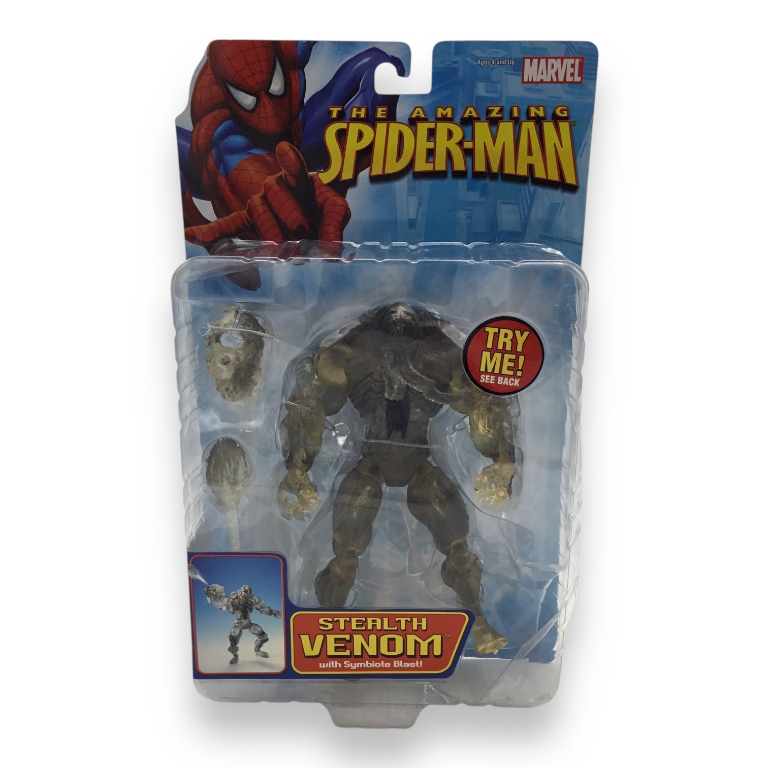 The Amazing Spider-Man Stealth Venom Action Figure 2006