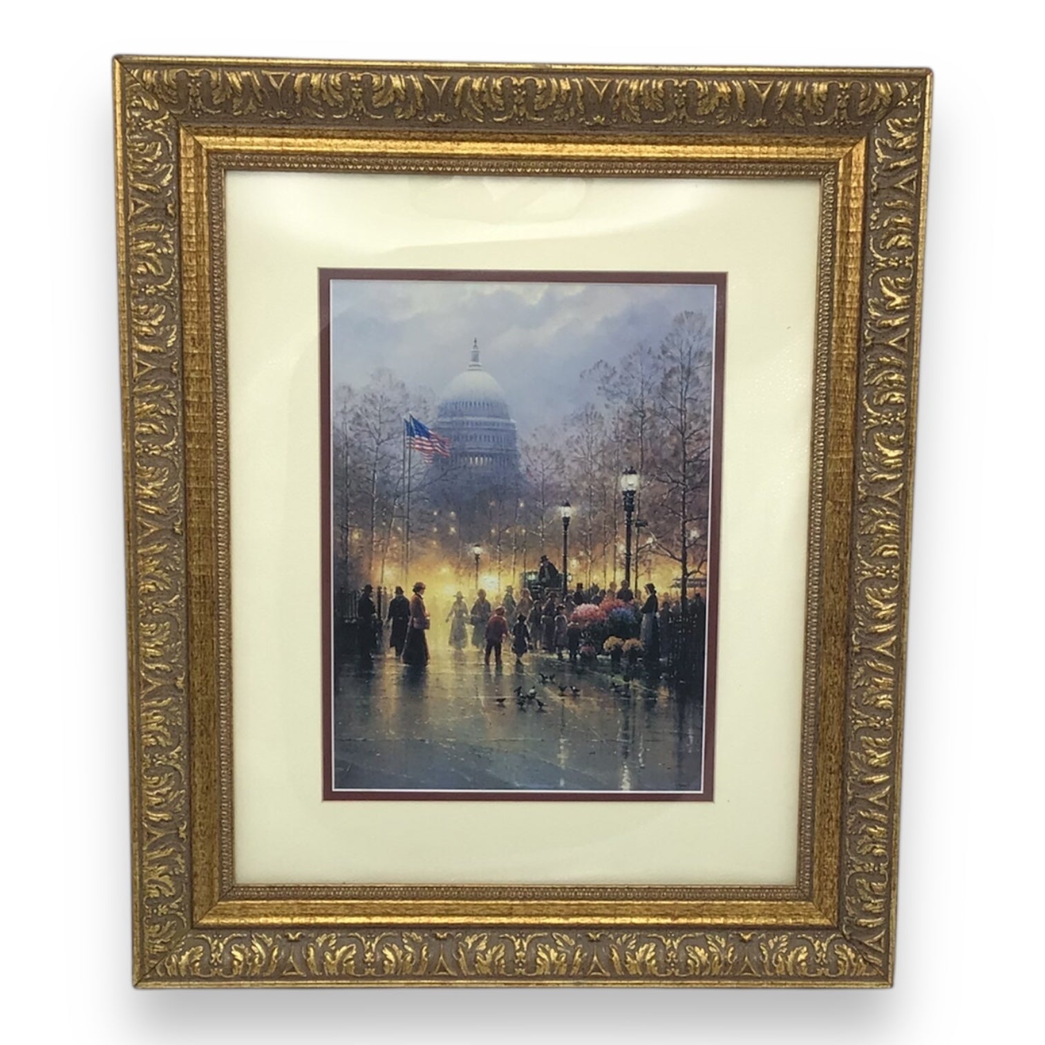 The American Dream by G. Harvey - Framed Print