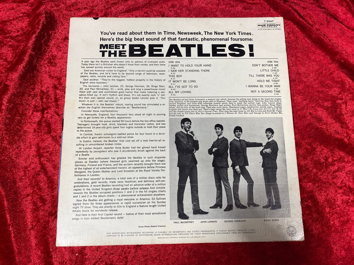 The Beatles - Meet The Beatles! - T2047