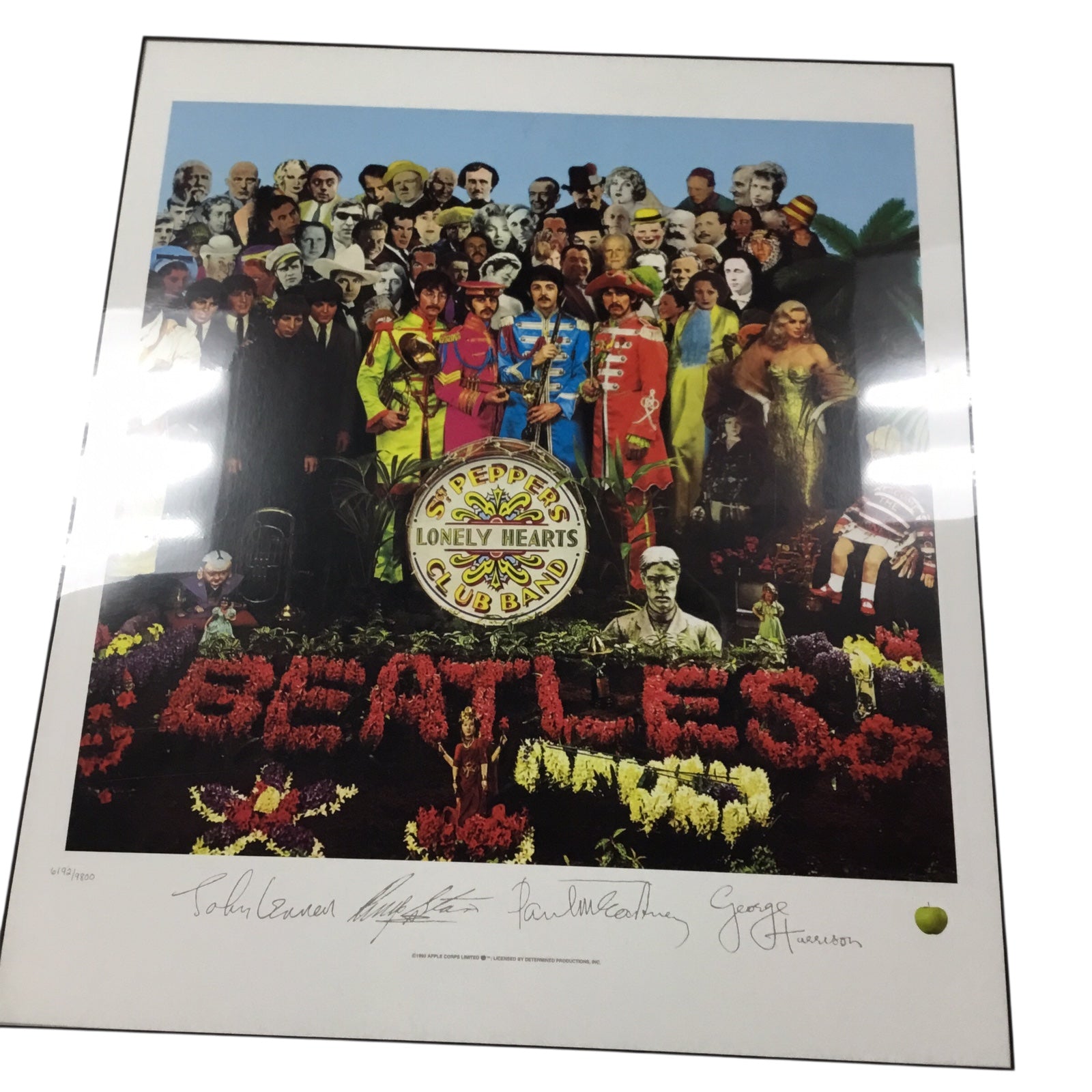 The Beatles Sgt. Pepper’s Lonely Hearts Club Band 1993 Limited Edition Lithograph (Apple Corps, #6192/9800, COA, Sealed)