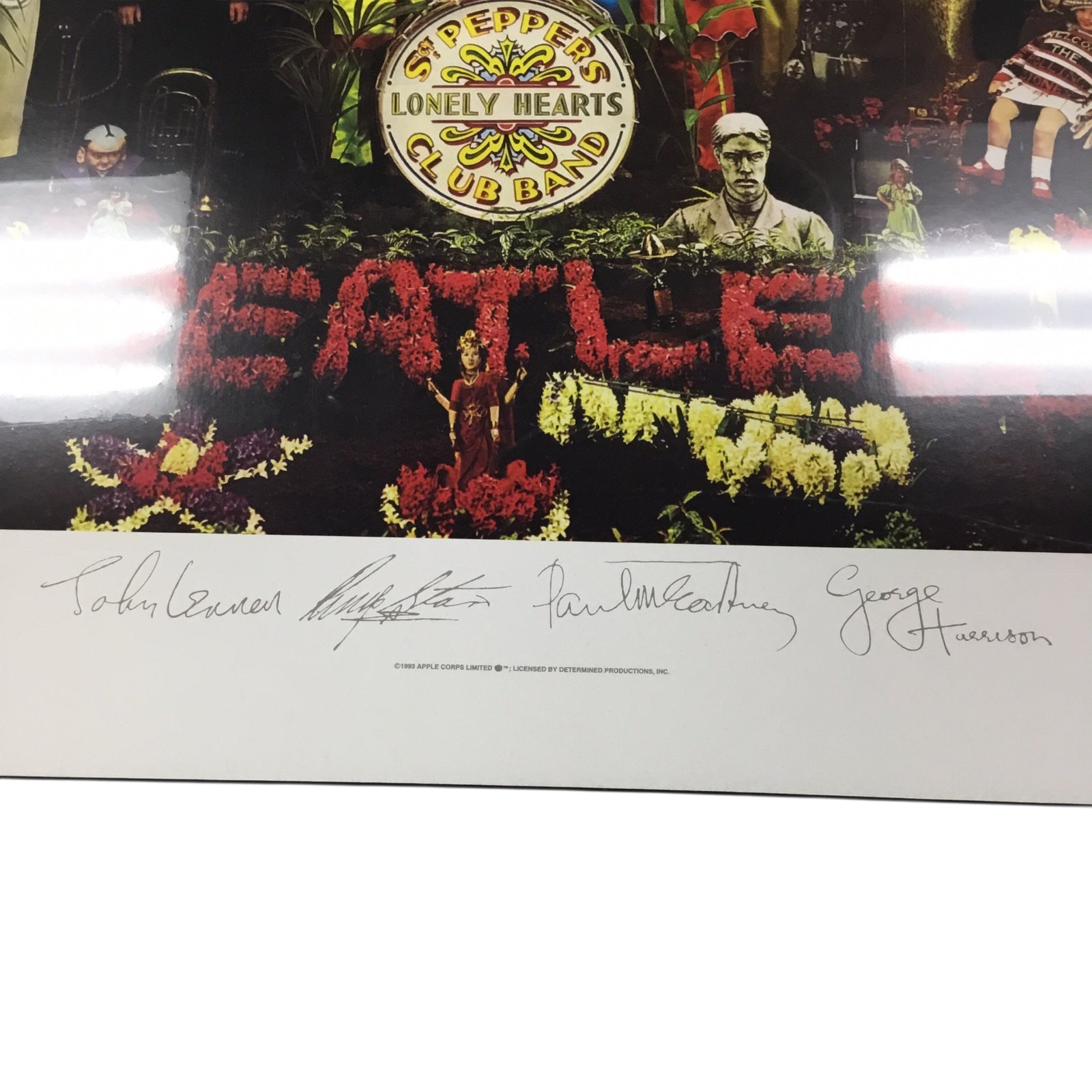 The Beatles Sgt. Pepper’s Lonely Hearts Club Band 1993 Limited Edition Lithograph (Apple Corps, #6192/9800, COA, Sealed)