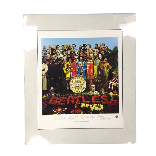 The Beatles Sgt. Pepper’s Lonely Hearts Club Band 1993 Limited Edition Lithograph (Apple Corps, #6192/9800, COA, Sealed)