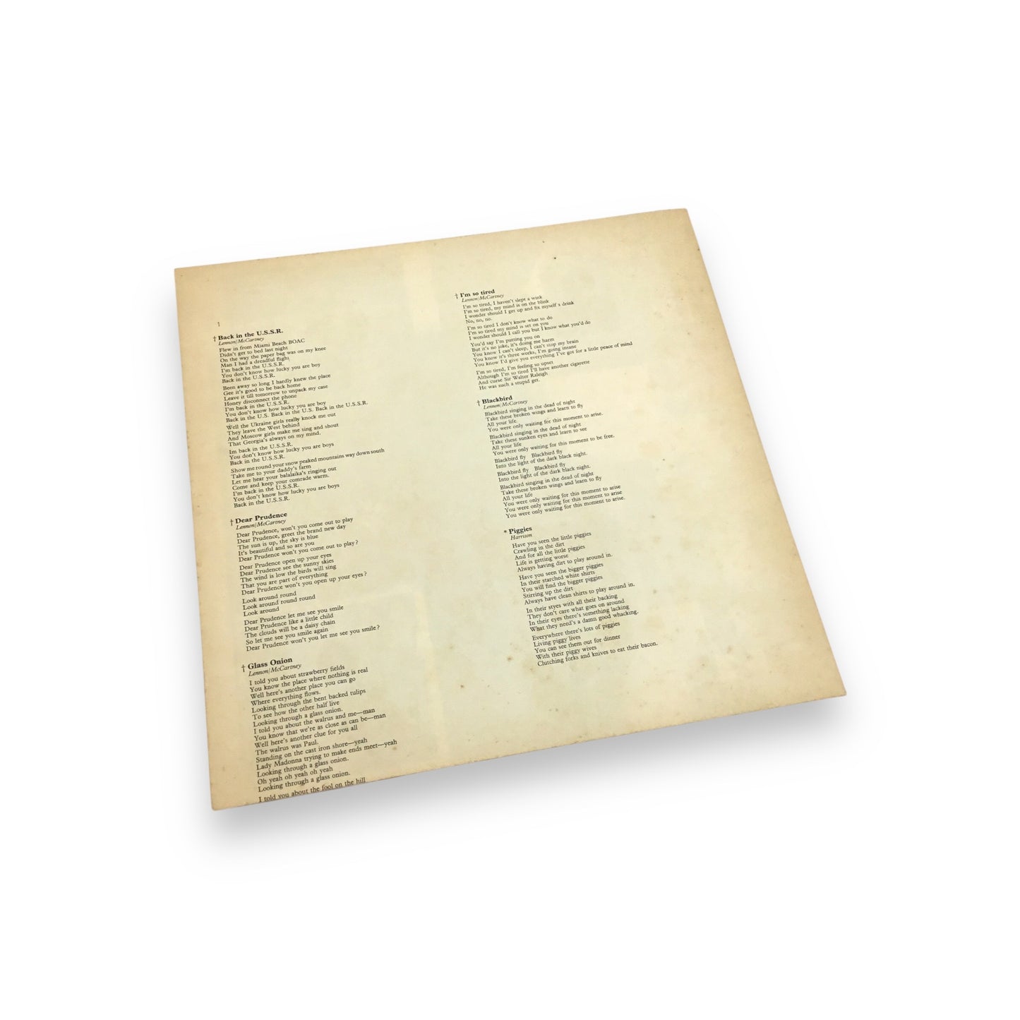 The Beatles – The Beatles (White Album) Vinyl LP | Preowned Rock Classic