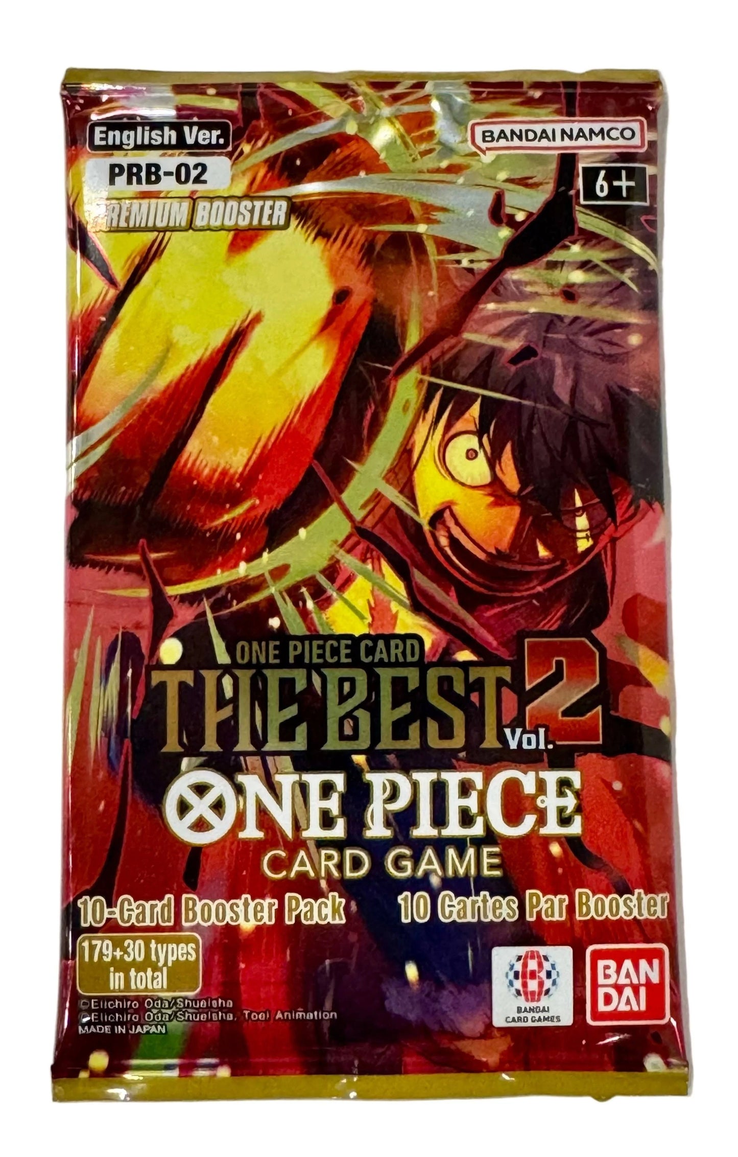 The Best Vol2; One Piece TCG (PRB-02) - English Booster Pack