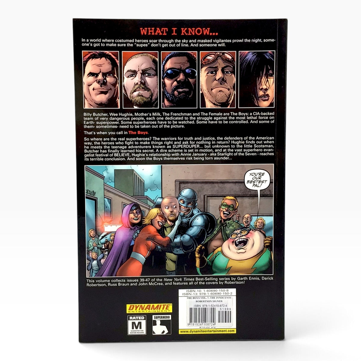The Boys #7: The Innocent (2010) – Signed by Darick Robertson - Mint