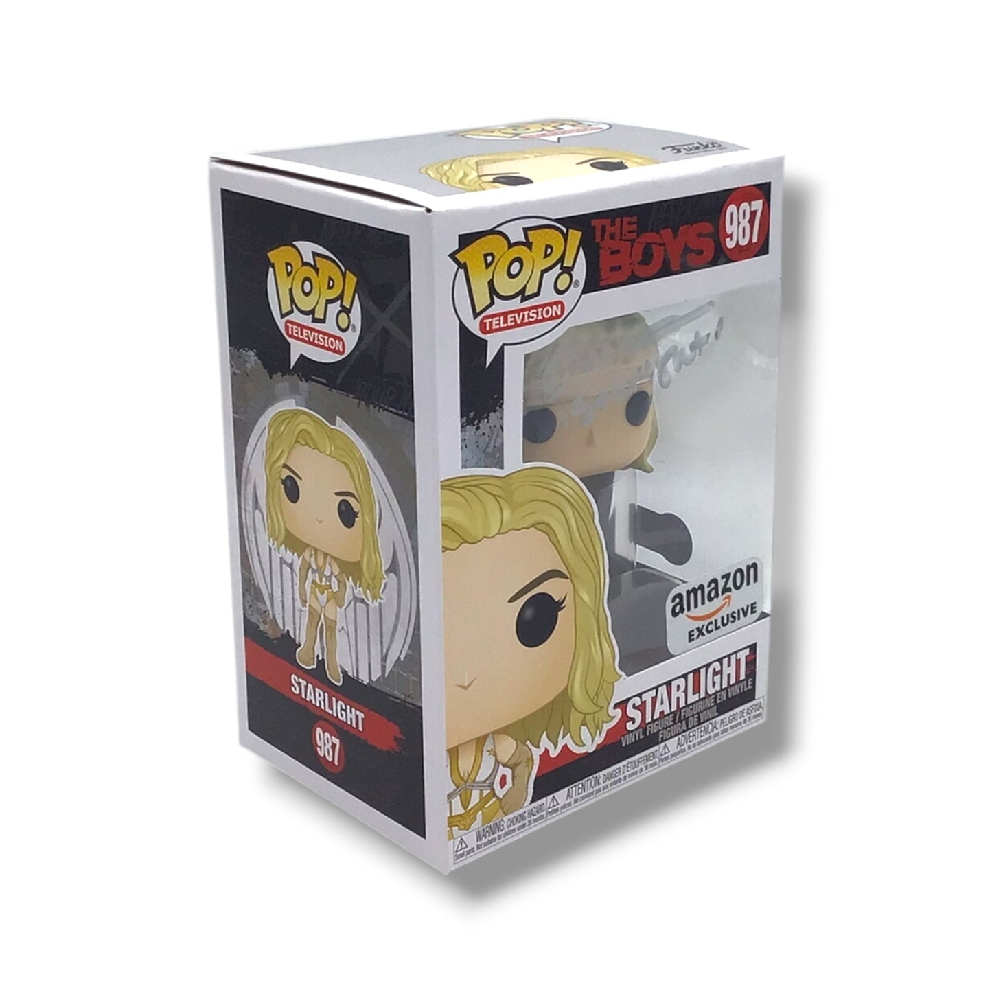 The Boys (#987) Starlight Funko POP! | Signed by Erin Moriarty (Beckett Certified)