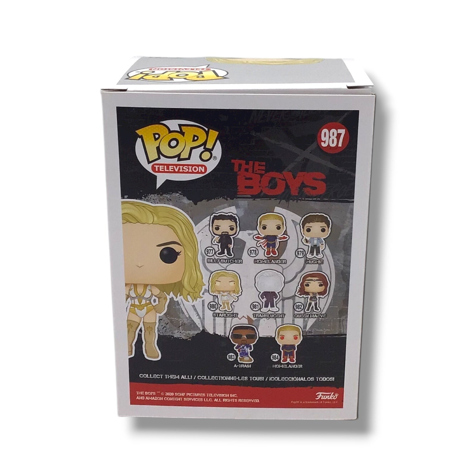 The Boys (#987) Starlight Funko POP! | Signed by Erin Moriarty (Beckett Certified)