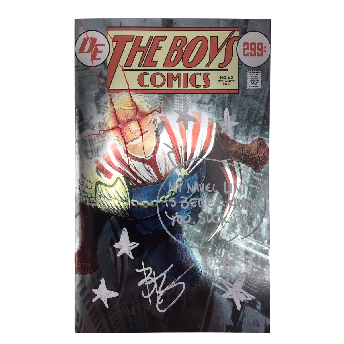The Boys: Dynamite Edition #2 Signed by Ben Templesmith – NM