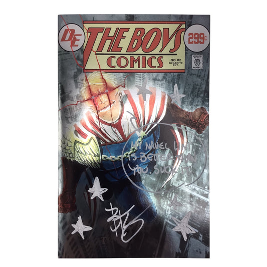 The Boys: Dynamite Edition #2 Signed by Ben Templesmith – NM