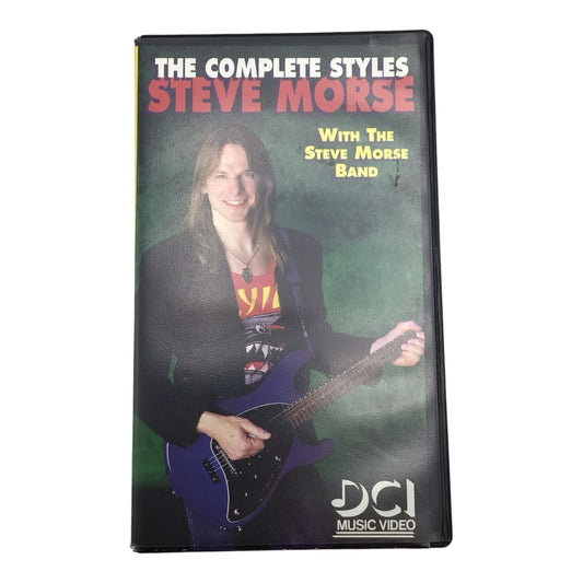 The Complete Styles of Steve Morse w/ The Steve Morse Band VHS Tape