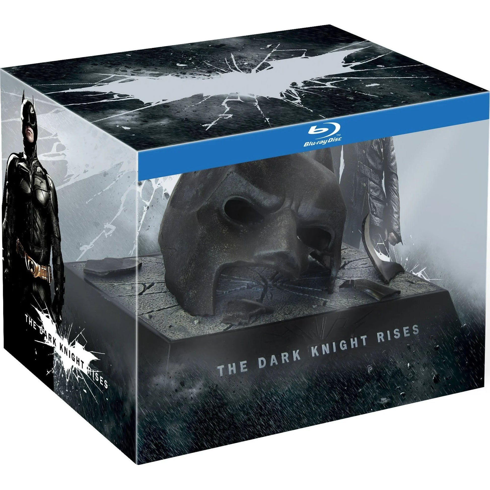 The Dark Knight Rises Blu-ray DVD Limited Edition Bat Cowl Special Case Mask Bat