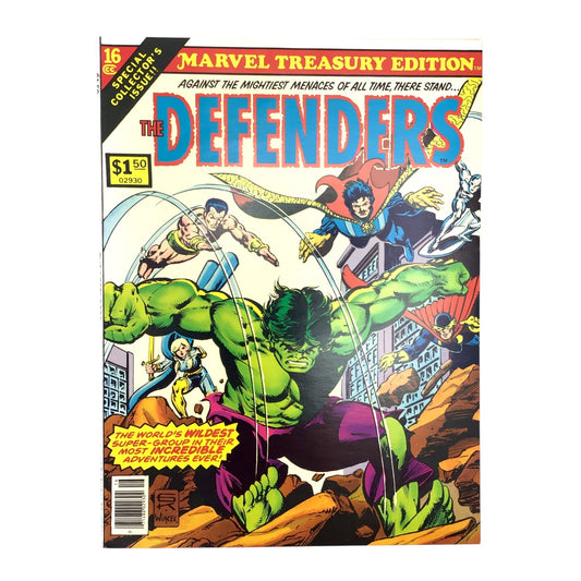The Defenders – Marvel Treasury Edition #16 (1978) – World's Wildest Super-Group - NM