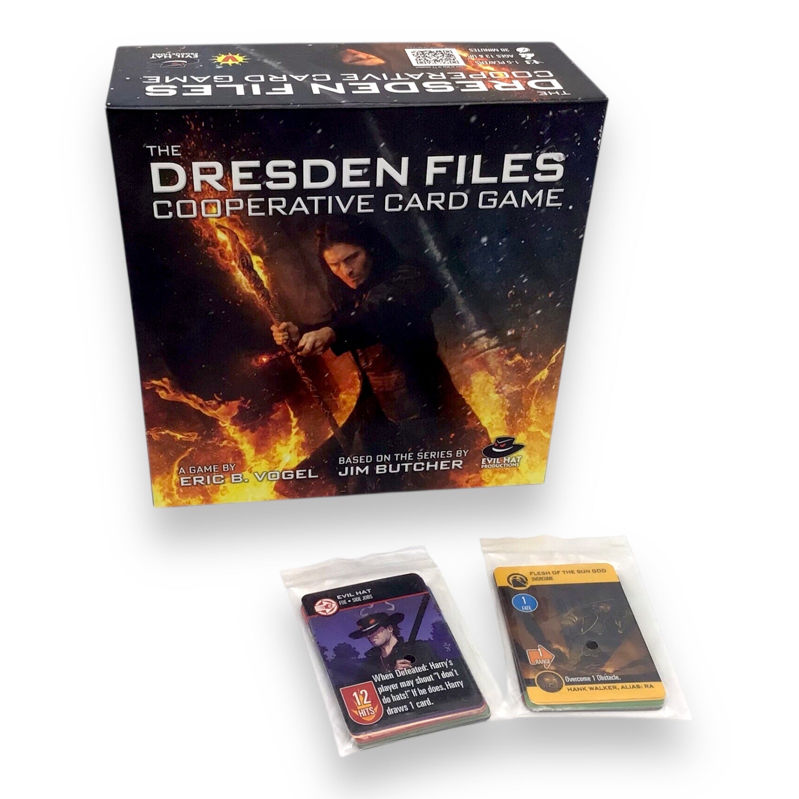 The Dresden Files Cooperative Card Game By Evil Hat - Complete