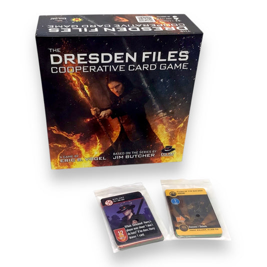 The Dresden Files Cooperative Card Game By Evil Hat - Complete