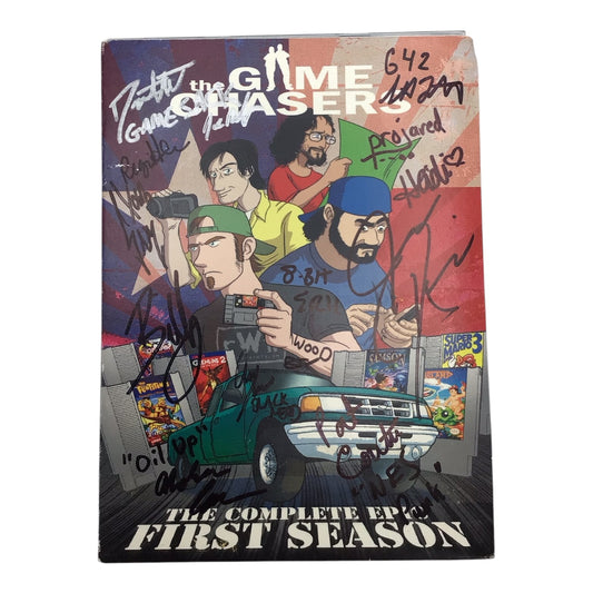 The Game Chaser Complete 1st Season DVD Signed by Cast - NO DISC